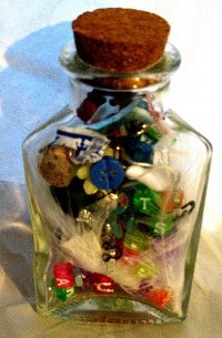 Hex Presse specimen jar poetry puzzle (click for more info)