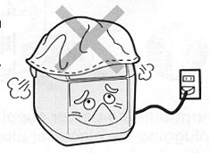Ricemaker: showercap